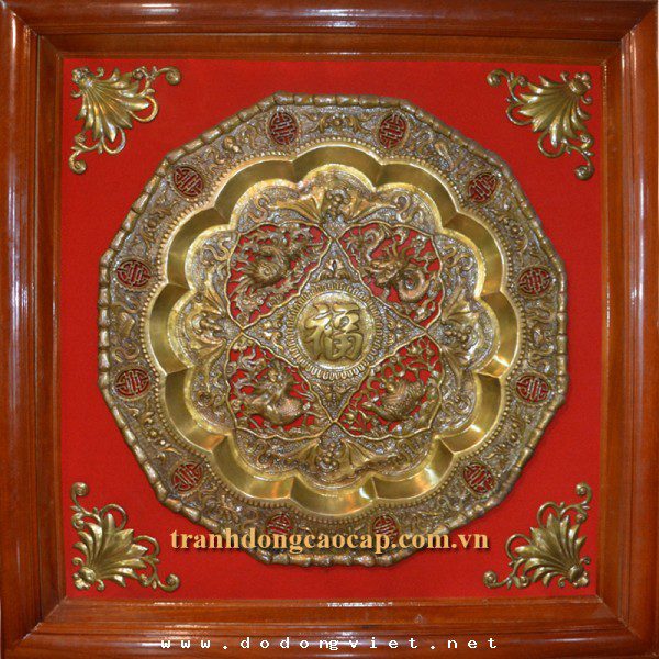 tranh-dong-tu-linh tranh đồng tứ linh