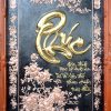 tranh chữ phúc dát vàng
